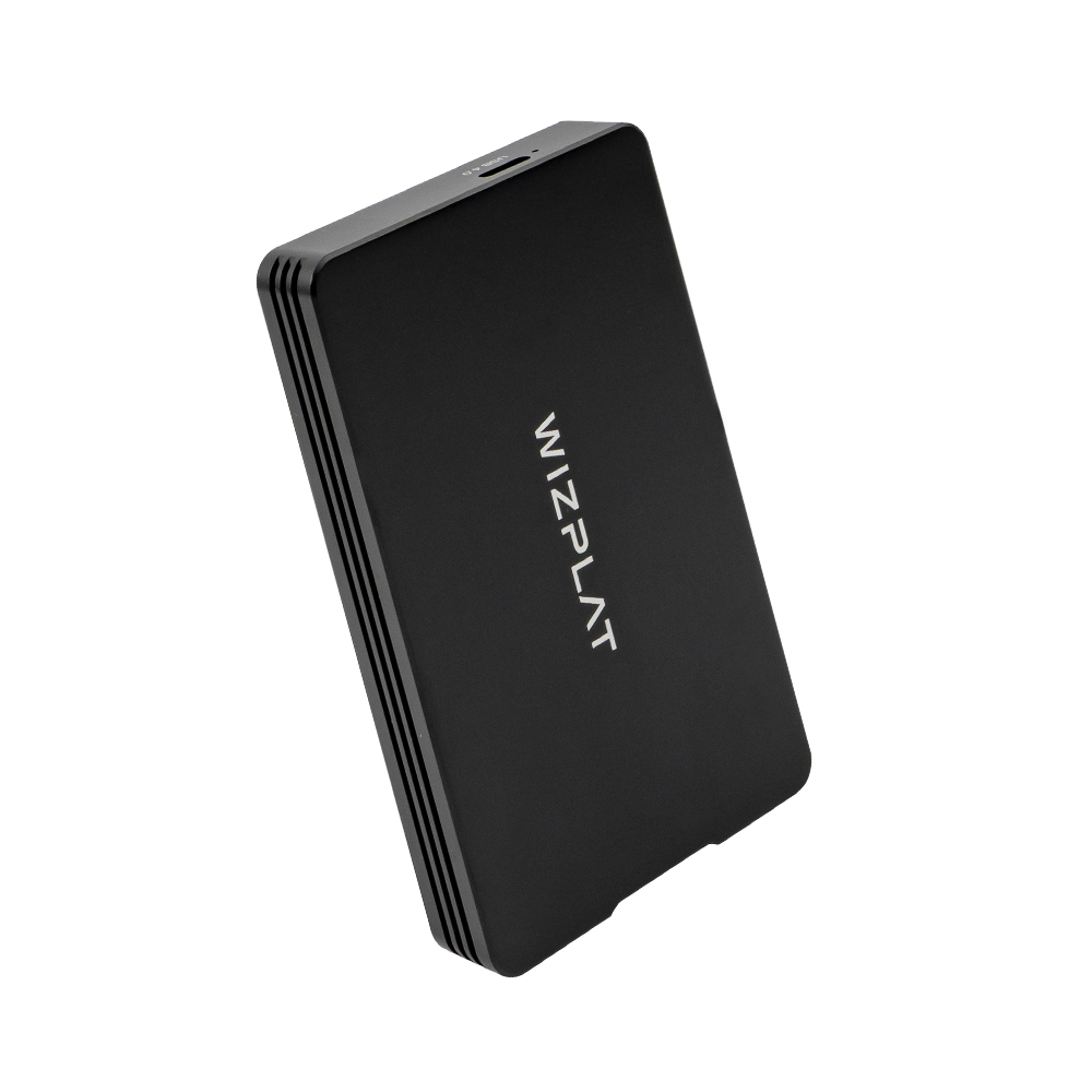 위즈플랫 TUB4000P 썬더볼트 3/4/5 USB4 40Gbps NVMe M.2 SSD 포터블 외장하드 외장 SSD 인클로저 케이스 - 상세 이미지 2