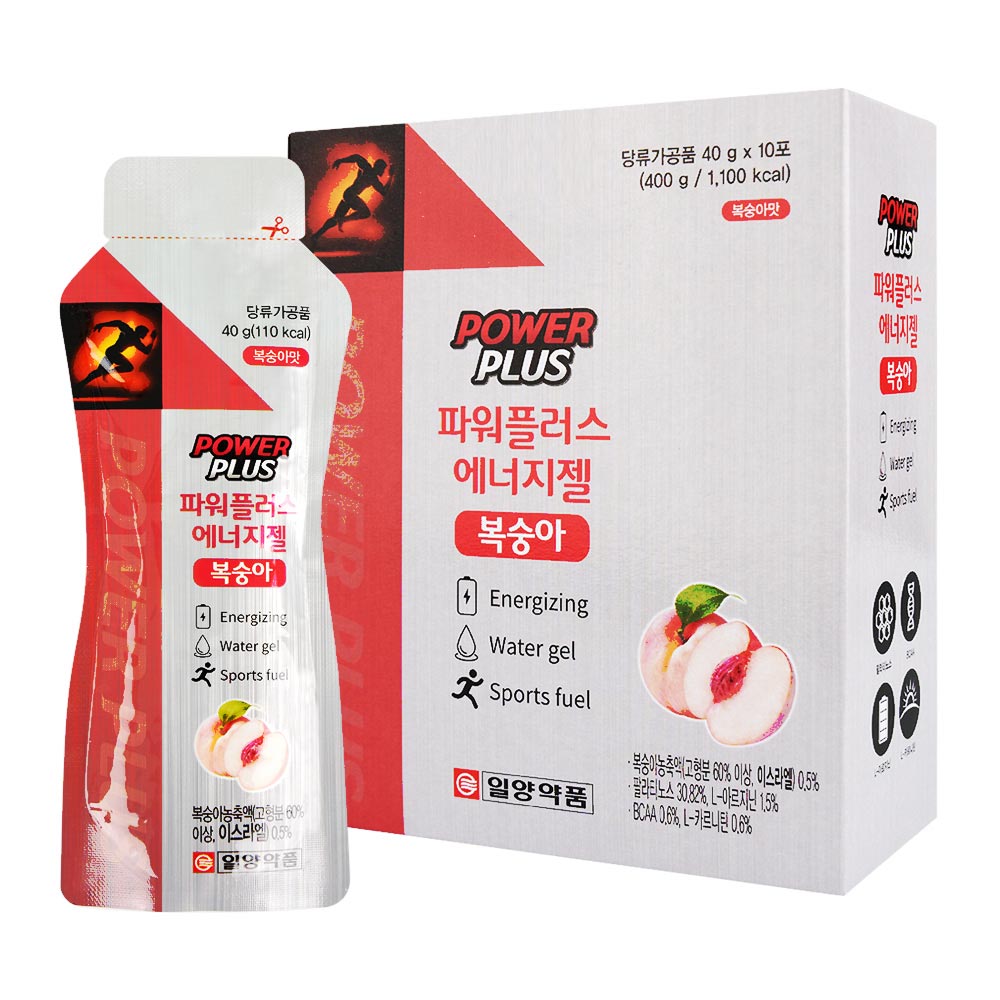 일양약품 파워플러스 에너지젤 20포 복숭아맛 파워젤 팔라티노스 이미지 2
