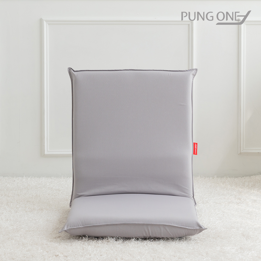 콤보 좌식의자 패브릭 1인용 등받이 안락의자 각도조절 등받이 접이식 쇼파