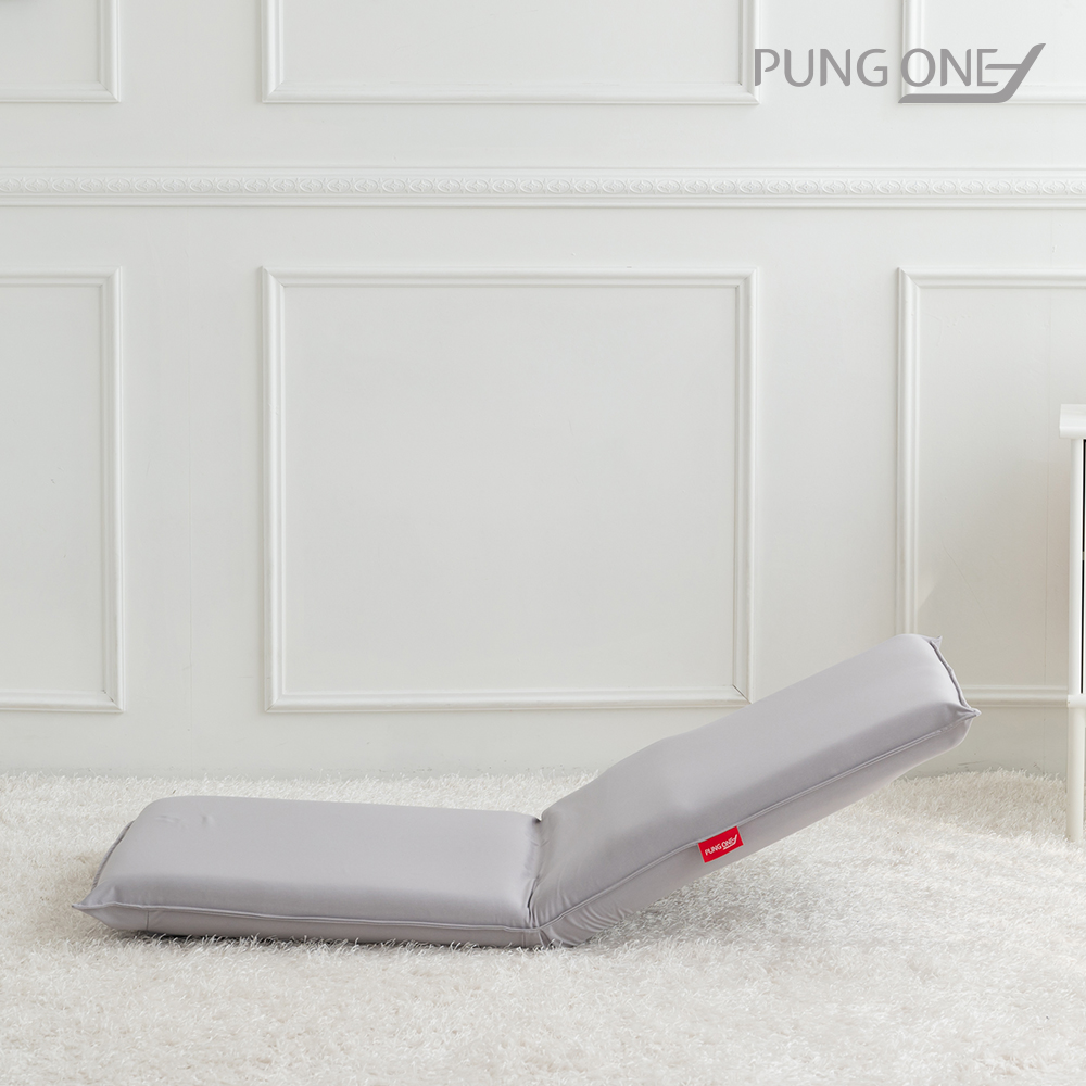 콤보 좌식의자 패브릭 1인용 등받이 안락의자 각도조절 등받이 접이식 쇼파