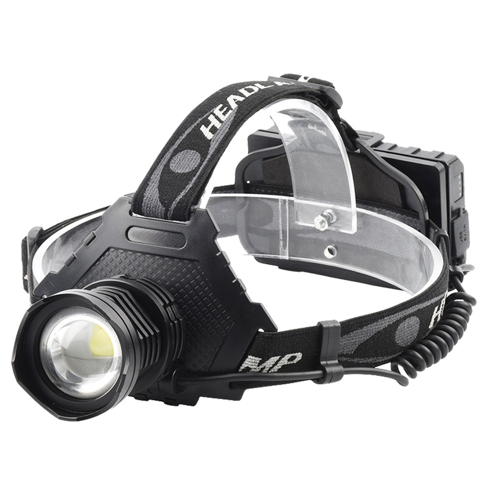 가민 캠핑 충전식 해루질 LED 램프 모자 안전모 헤드랜턴 XHP70 - 상품 이미지