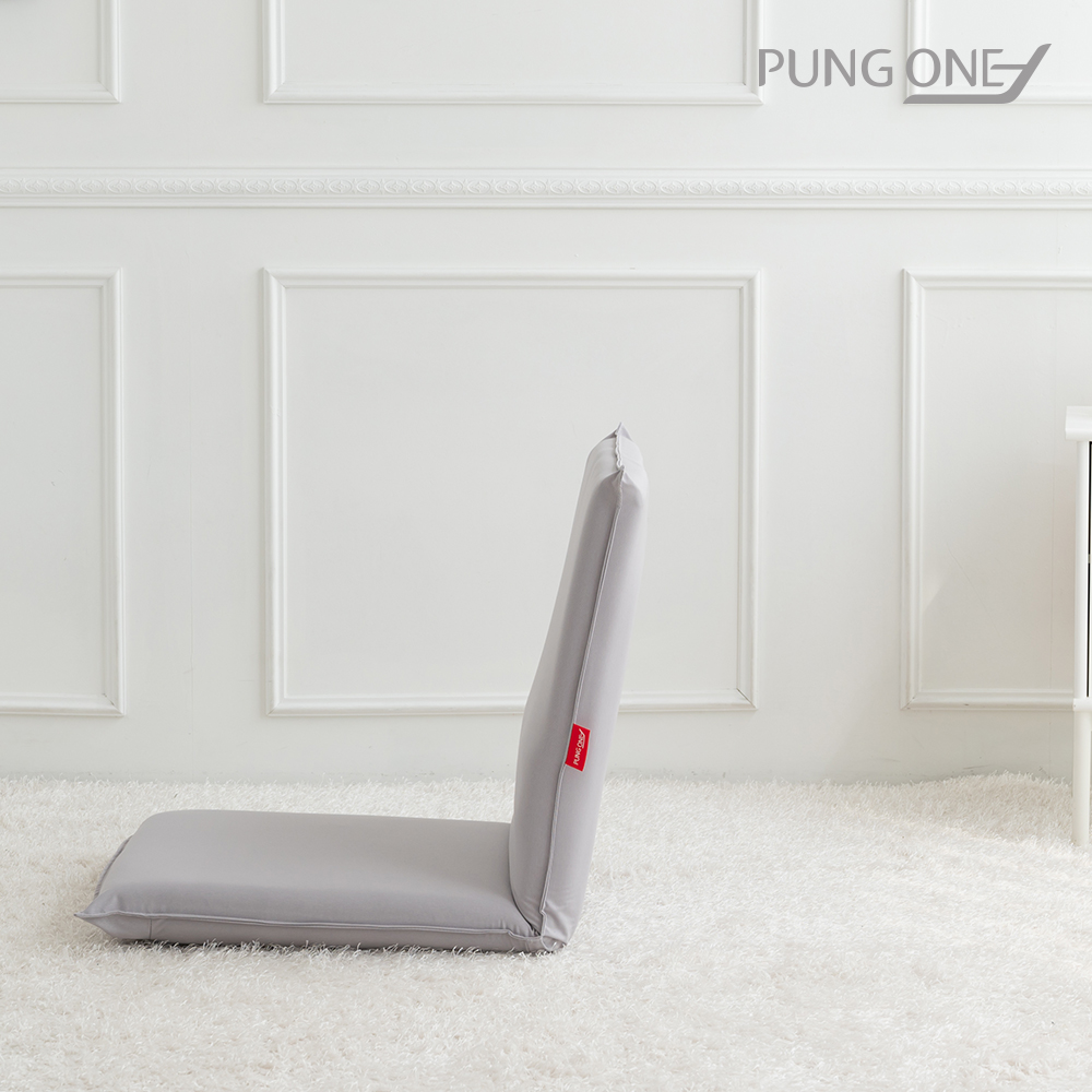 콤보 좌식의자 패브릭 1인용 등받이 안락의자 각도조절 등받이 접이식 쇼파