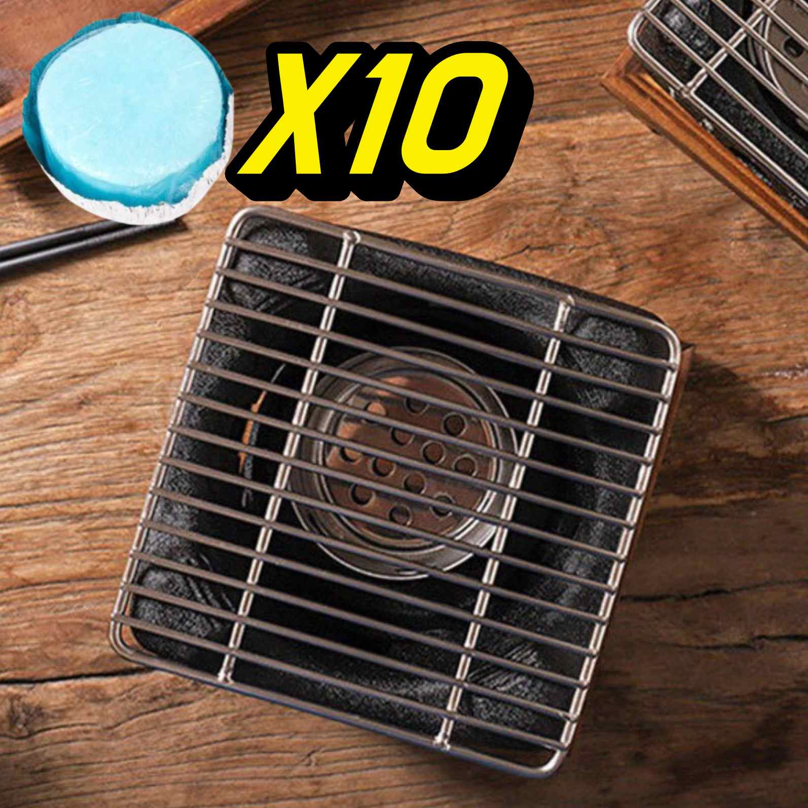 1인 화로 구이 가정용 사각 불판 일인용 고기구이판