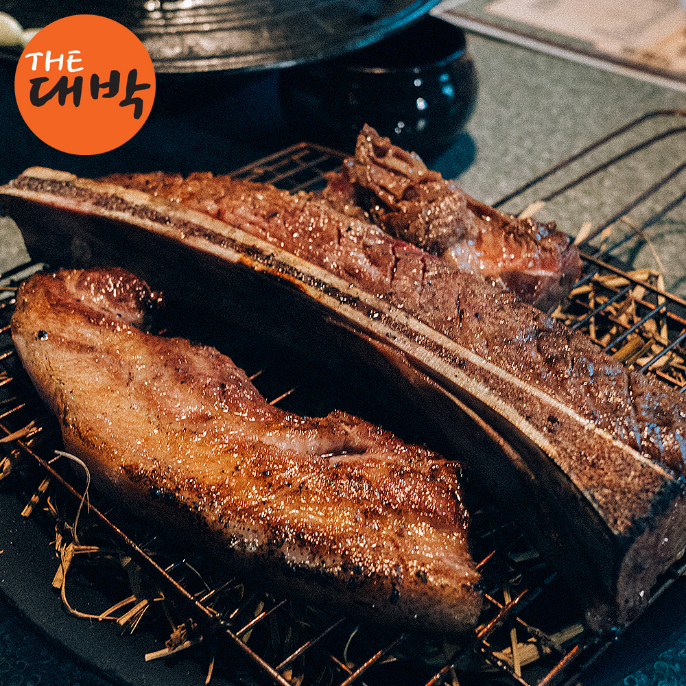 통 우대갈비 1kg 캠핑 토마호크 스테이크 꽃갈비 소고기 바베큐 비프립 이미지 6