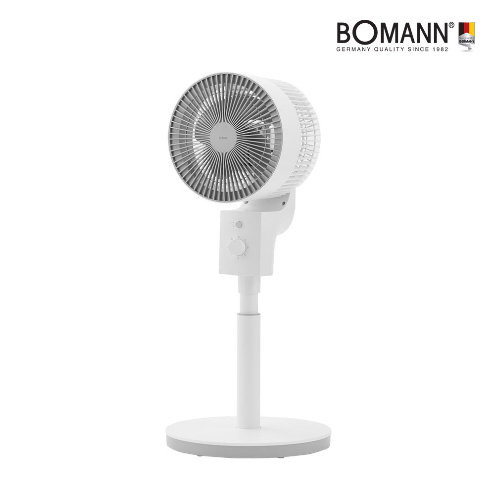보만 저소음 저전력 스탠드 선풍기 써큘레이터 8인치 AC0830W