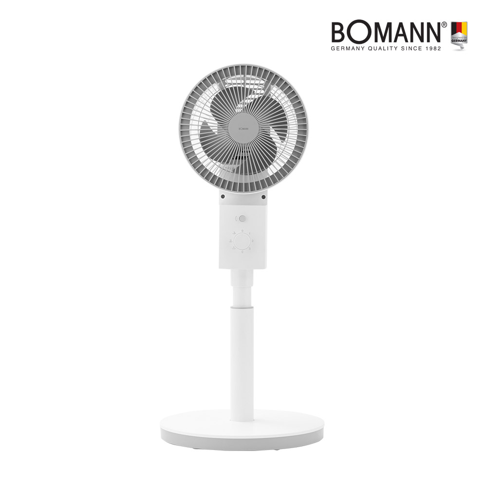 보만 저소음 저전력 스탠드 선풍기 써큘레이터 8인치 AC0830W