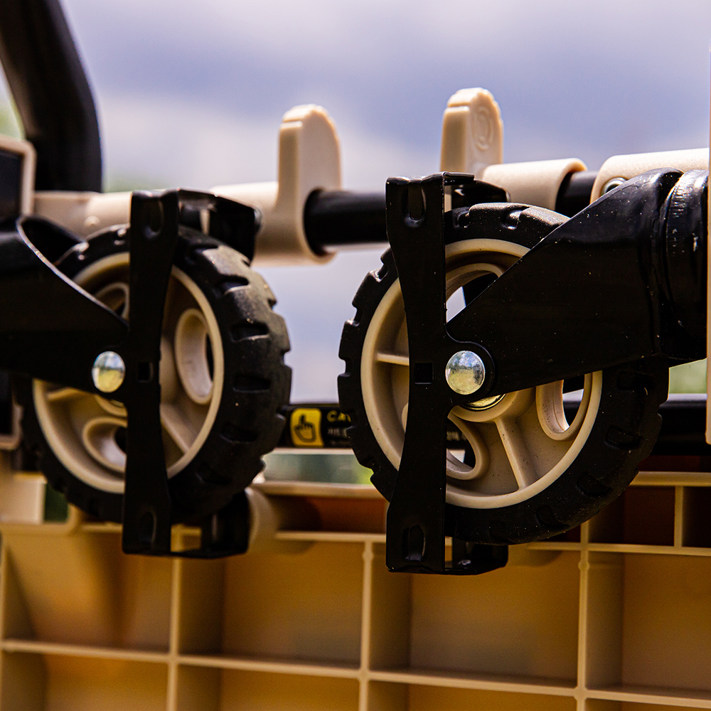 로티캠프 웨건 캠핑 카트 폴딩 접이식 캐리어 수레 FW-90TPC+ECB SET