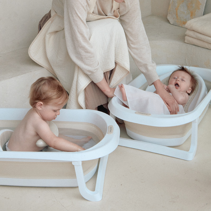 말랑하니 신생아 싱크대 접이식 아기욕조