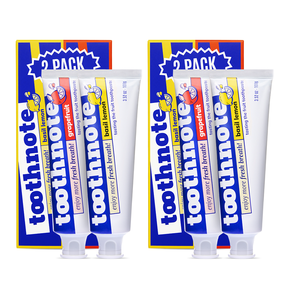 투스노트 수분치약 2종 세트 400g, 2개 - 메인 이미지