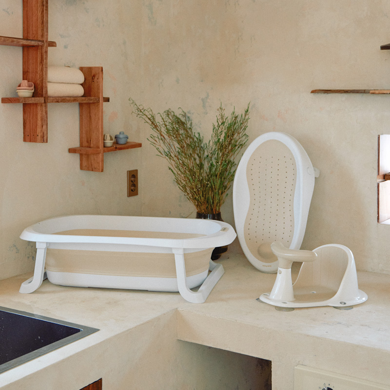 말랑하니 신생아 싱크대 접이식 아기욕조