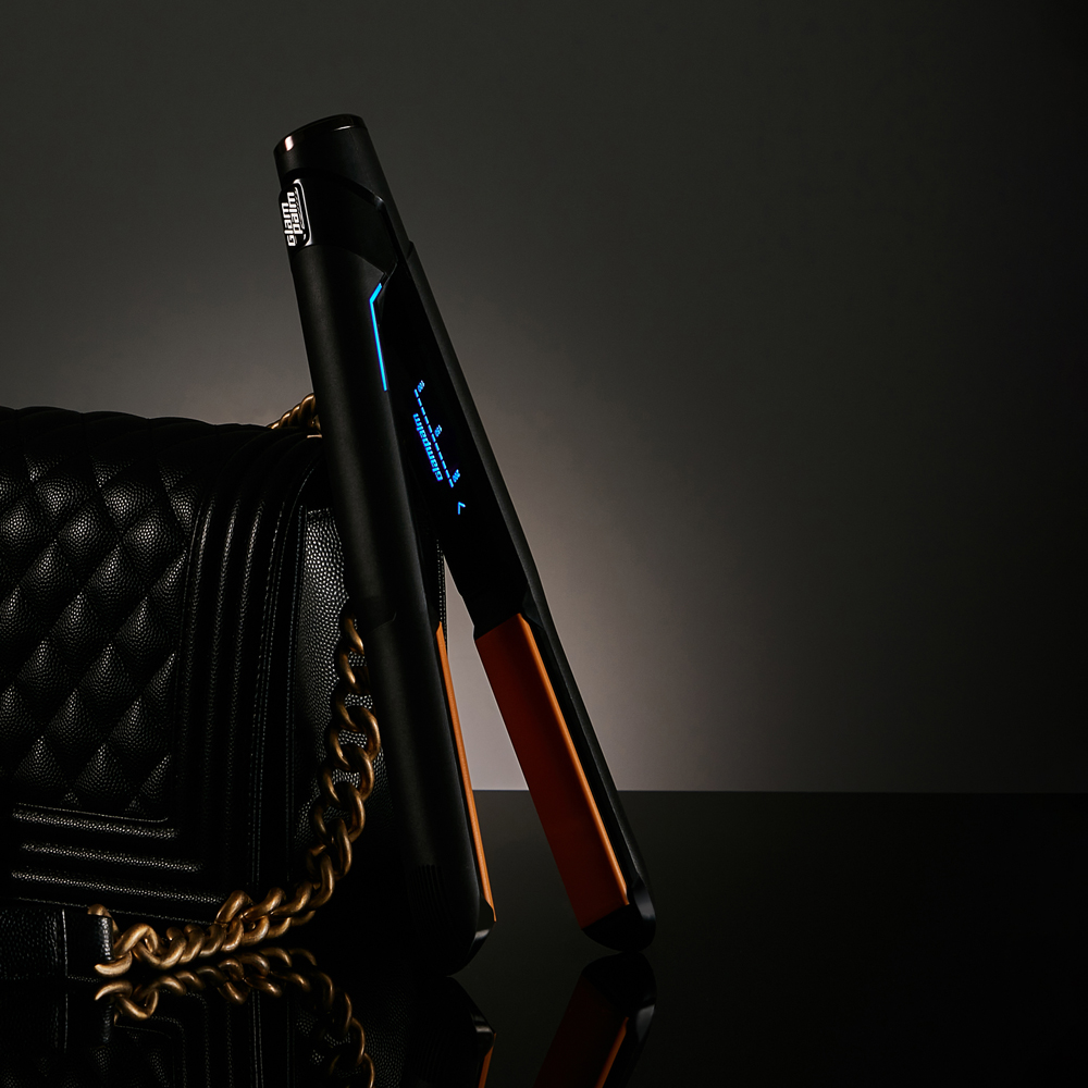 [GP202T BK] 글램팜 글램뮤즈 터치 볼륨 (오리지널블랙) 볼륨고데기 매직기 미용실