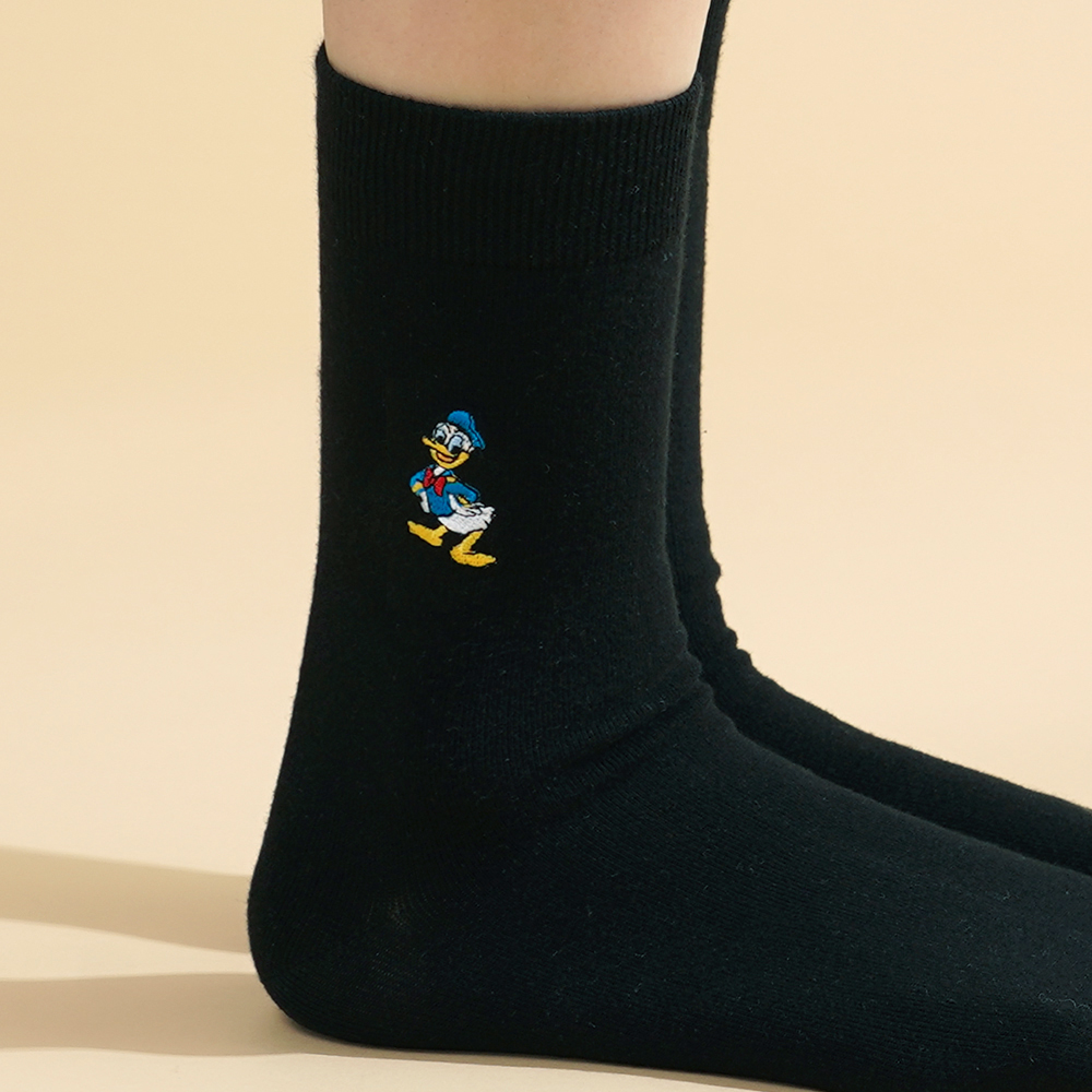 삭피엔스 디즈니 캐릭터 프리미엄 자수 양말 선물세트 (22-26cm) 미키 미니 푸우 도날드덕 덤퍼 데일 칩 N배송