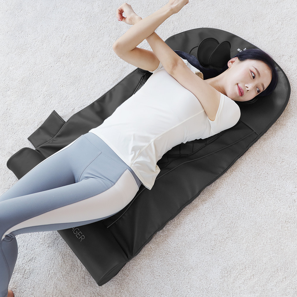 전신 스트레칭 등 허리 목 어깨 안마매트 마사지기 MD-650 - 상품 이미지