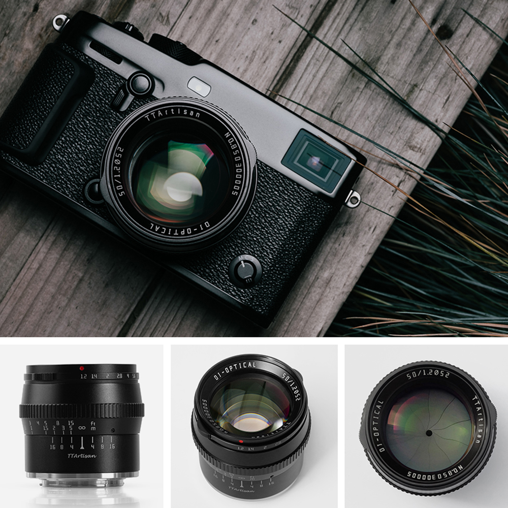 티티아티산 50mm F1.2 후지필름 X마운트 렌즈 블랙 TTArtisan - 상세 이미지 2