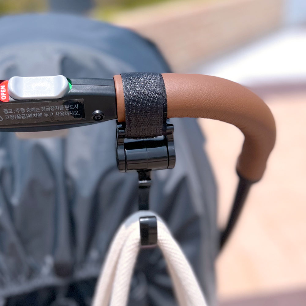 르메이어 프리미엄 벨크로 견고한 유모차 걸이 2ea