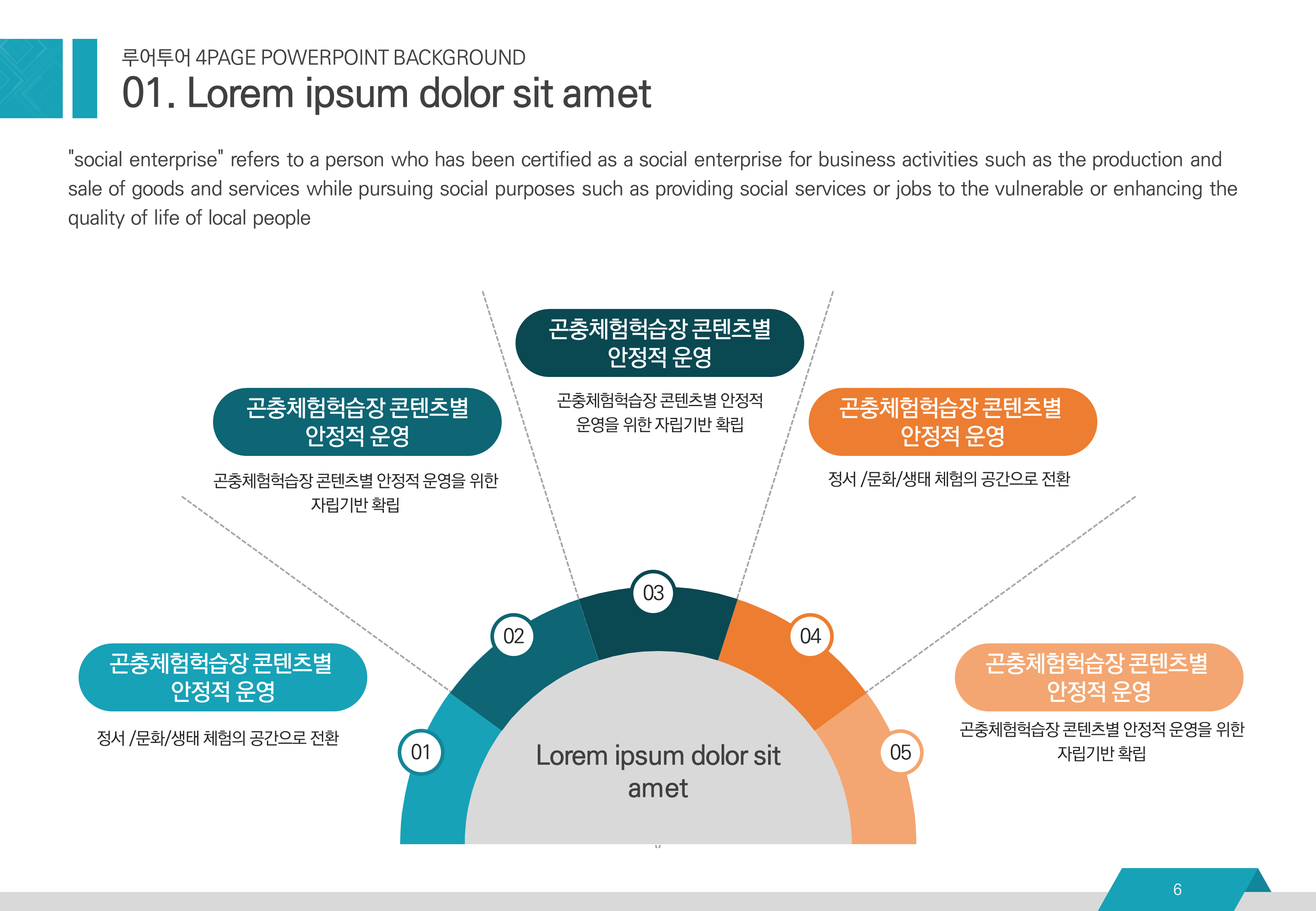 615 (4대3비율) 깔끔한 PPT 템플릿 -사업계획서 보고서 기획서 템플릿,파워포인트 양식 - 상세 이미지 4