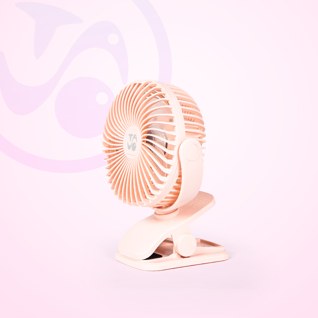 [누비앤타보] 타보 유모차 선풍기 자전거 트래블러 트라이크 집게형 탁상용 휴대용