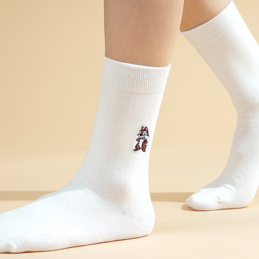 삭피엔스 디즈니 캐릭터 프리미엄 자수 양말 선물세트 (22-26cm) 미키 미니 푸우 도날드덕 덤퍼 데일 칩 N배송