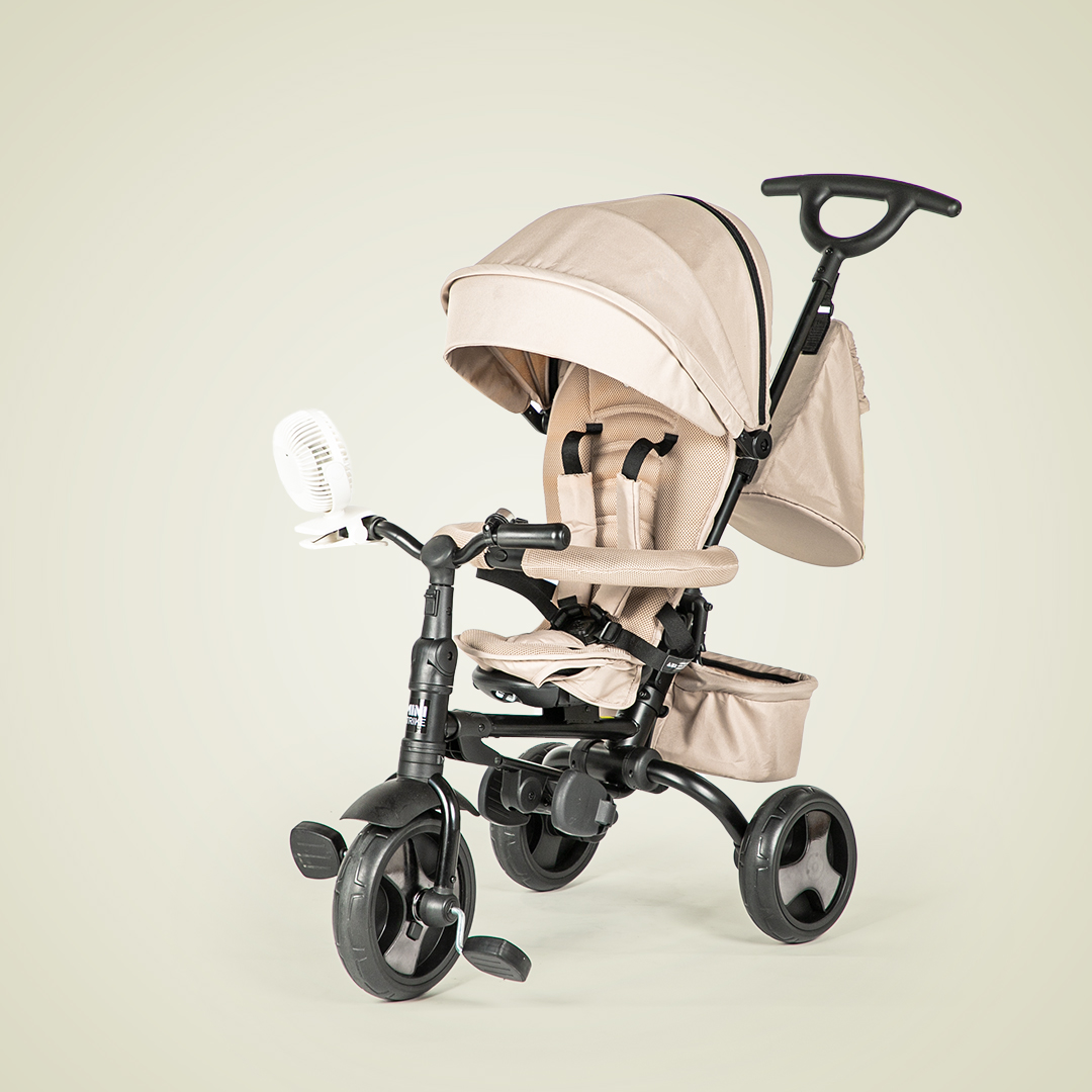 [누비앤타보] 타보 유모차 선풍기 자전거 트래블러 트라이크 집게형 탁상용 휴대용