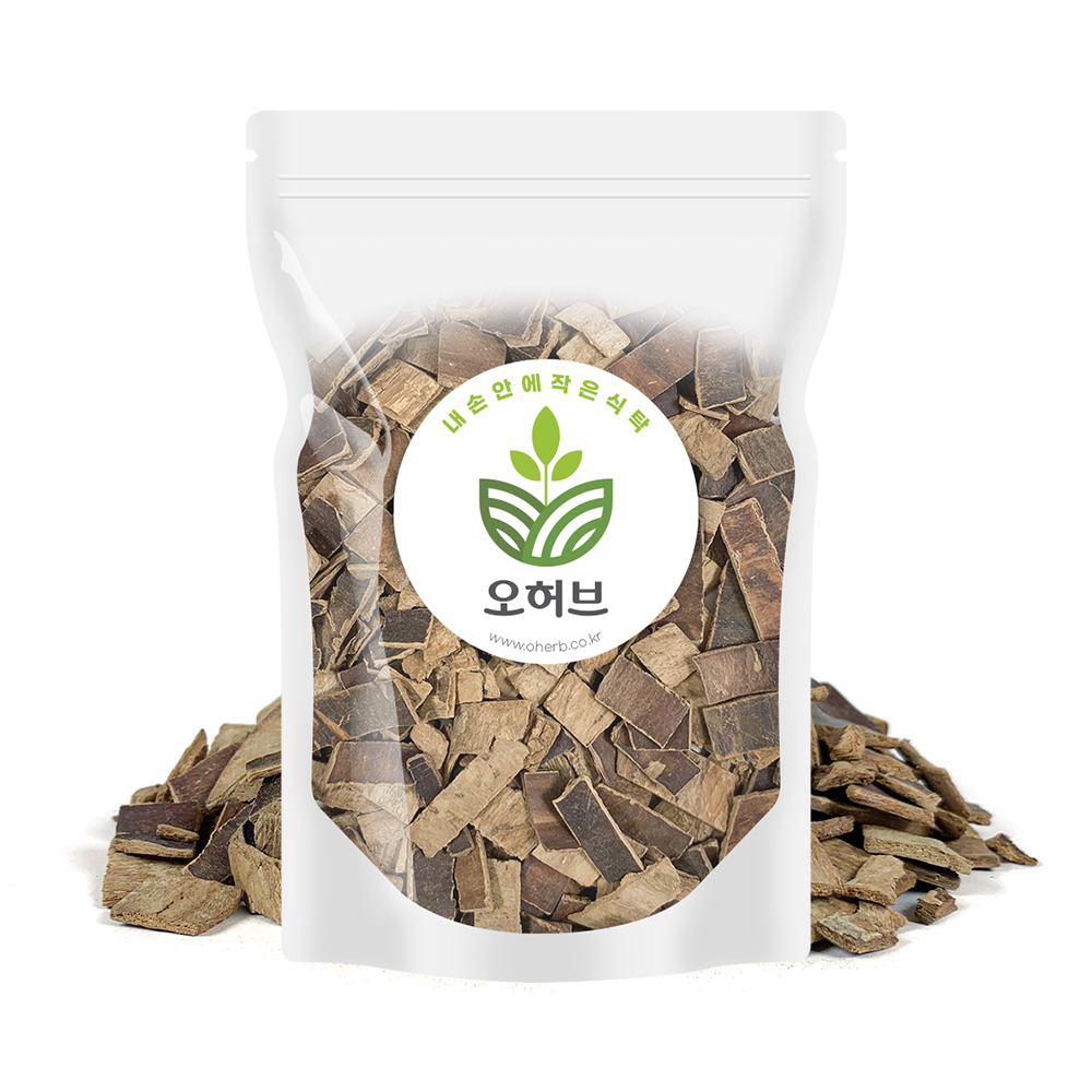 국산 거피두충 두충나무껍질 코르크층 껍질 벗긴 250g 제품 이미지