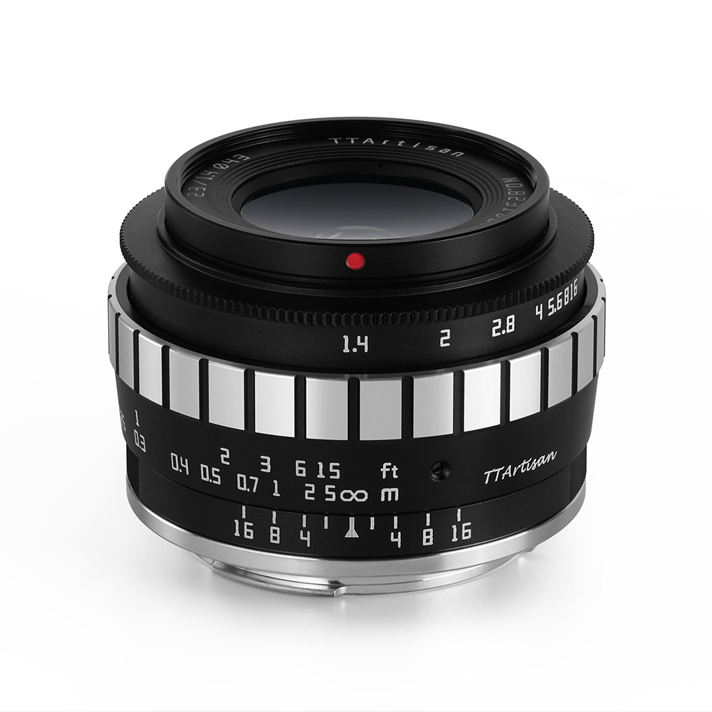 티티아티산 23mm F1.4 후지필름 X마운트 APS-C 렌즈 블랙실버 - 상세 이미지 2