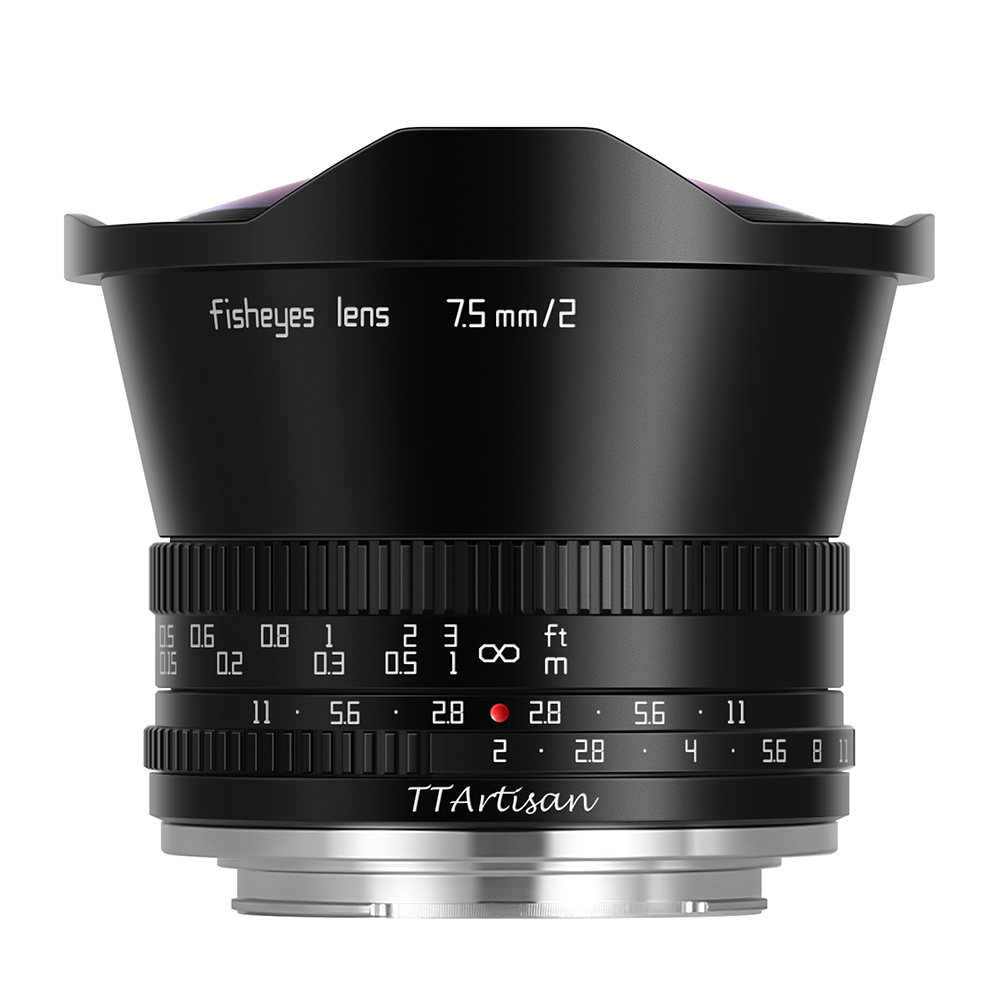 티티아티산 7.5mm F2.0 후지필름 X마운트 APS-C 어안렌즈 - 메인 이미지