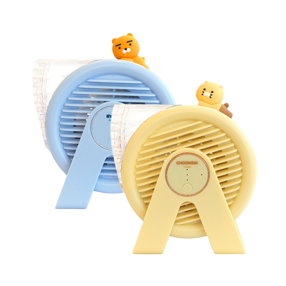 카카오프렌즈 KFF100 춘식이 무선 탁상용 선풍기 이미지 6