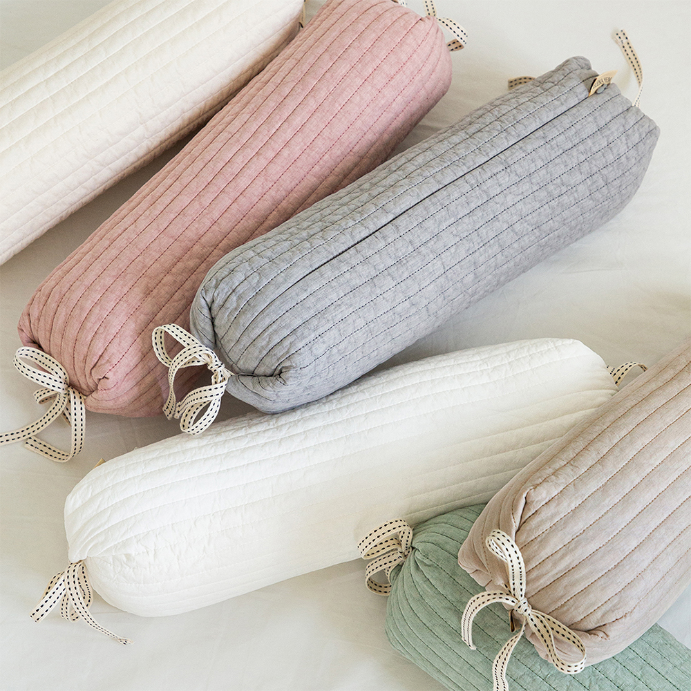 위크엔드 100수 줄누빔 목베개(솜포함)