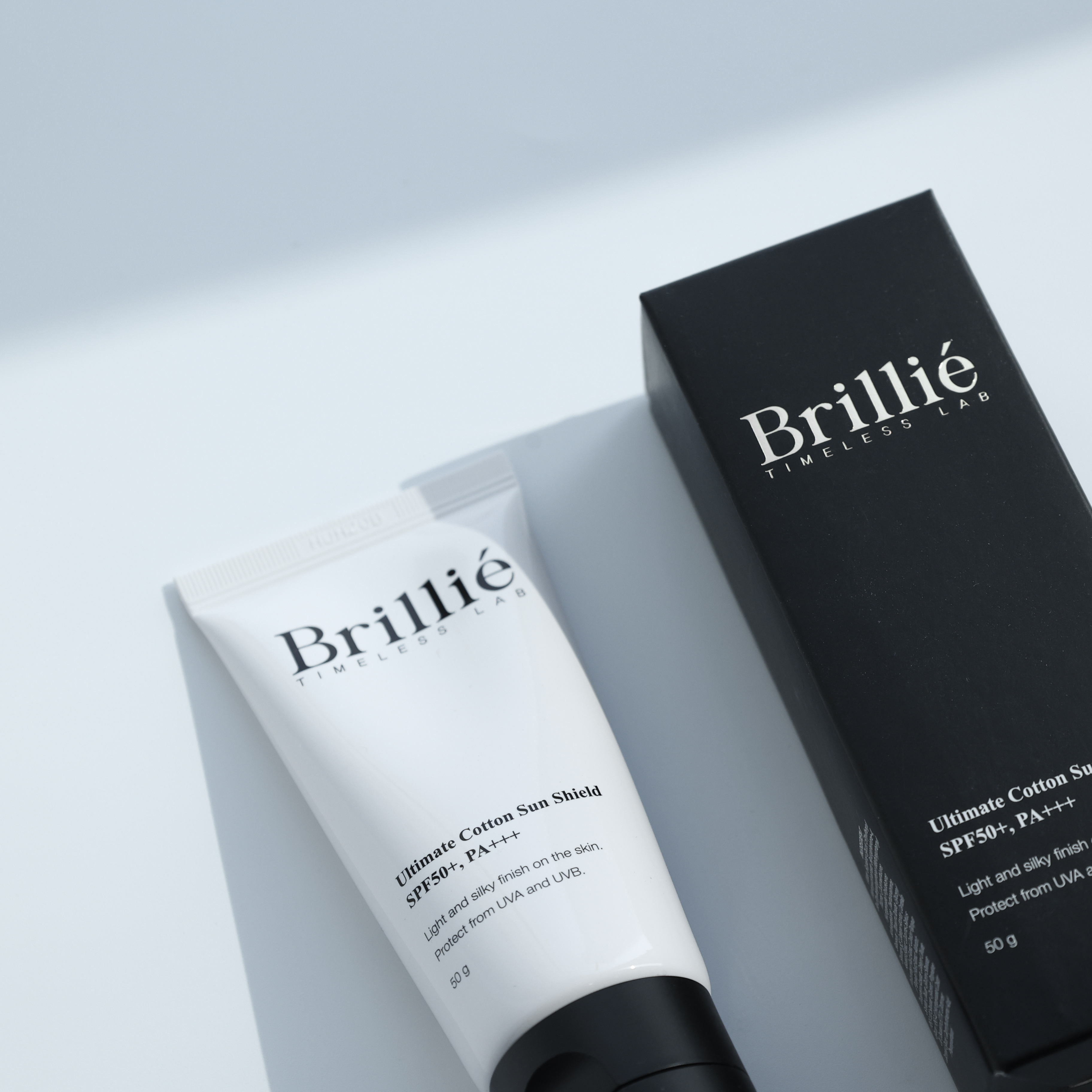 브릴리에 백탁 눈시림 끈적임 없는 순한 촉촉한 피부과 저자극 수분 선크림 50ml, 1개 이미지 2