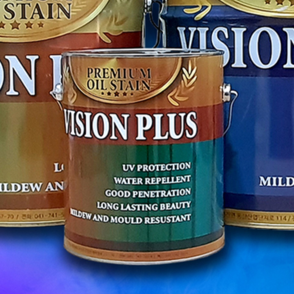 우드 스테인 4L 방부목 목재 방수 페인트 나무 착색제 보호제