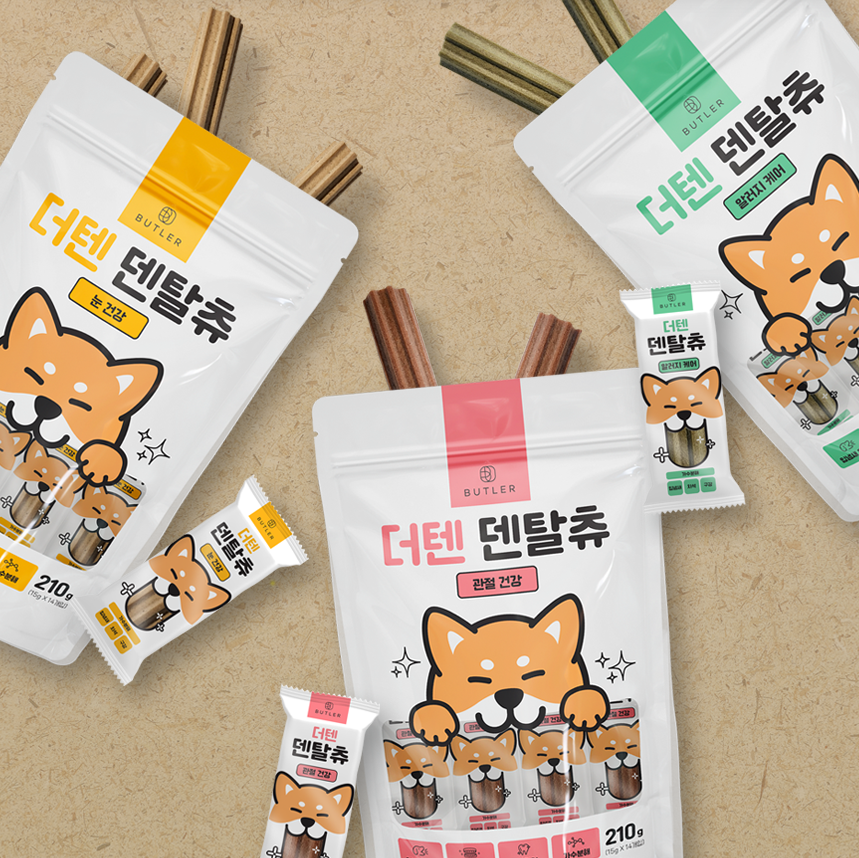 강아지 입냄새제거 치석제거 껌 알러지케어 14개입 - 상세 이미지 3
