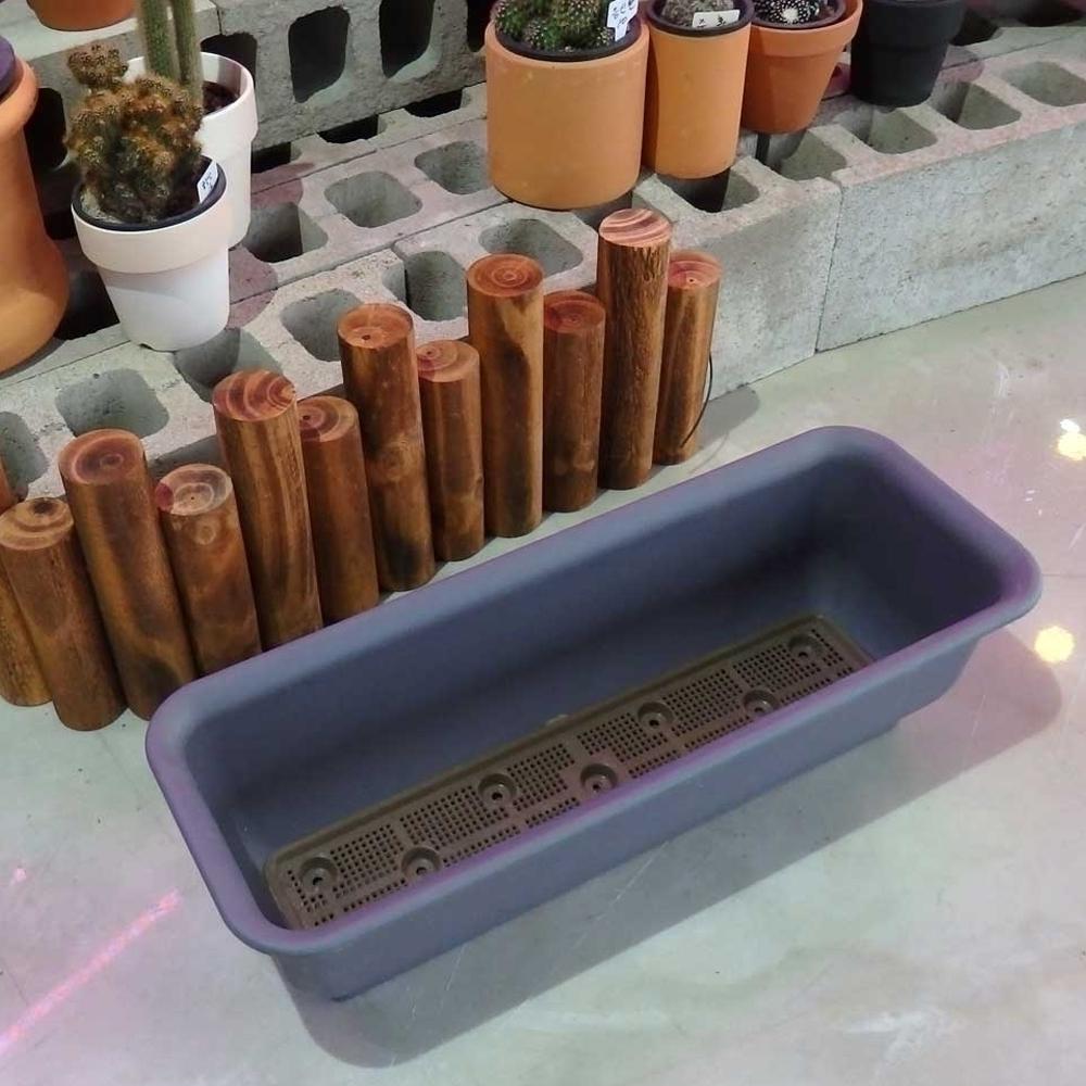 플라스틱 직사각 화분 대형 베란다 상추 대파 텃밭 가꾸기 - 상품 이미지