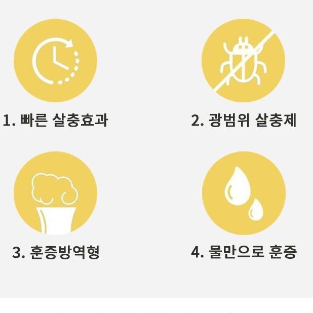 벼룩퇴치 바퀴벌레약통 바퀴벌레연막 벌레연막탄 쥐벼룩 빈대 - 상세 이미지 2