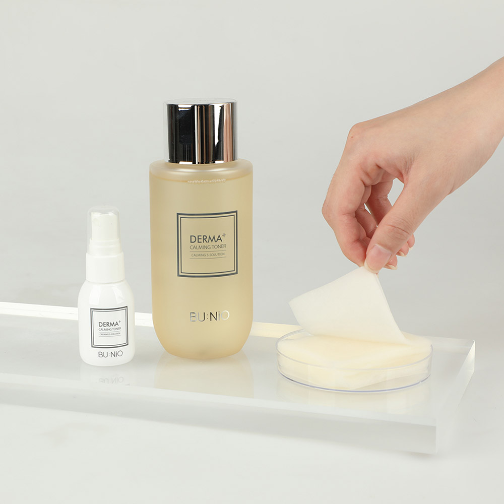 뷰니오 더마플러스 카밍 토너패키지 (토너315ml+토너30ml+밀착솜120p) 이미지 7