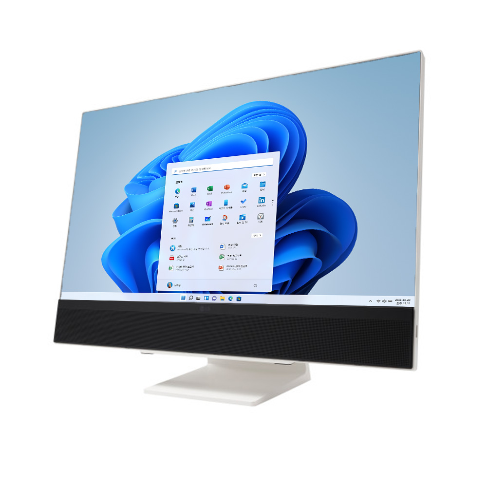 LG전자 일체형PC i7 68.5cm 윈도우11 올인원 컴퓨터 데스크탑 사무용 학생용 - 상세 이미지 5