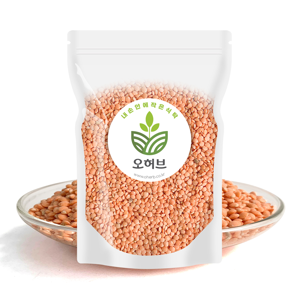 레드 렌틸콩 렌즈콩 250g - 상품 이미지