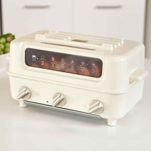 단미 2단 전기 그릴 3in1 멀티쿠커 생선구이 꼬치 샤브샤브 전골냄비 ... 개봉기 | 실사용 후기 - 상품 이미지 2