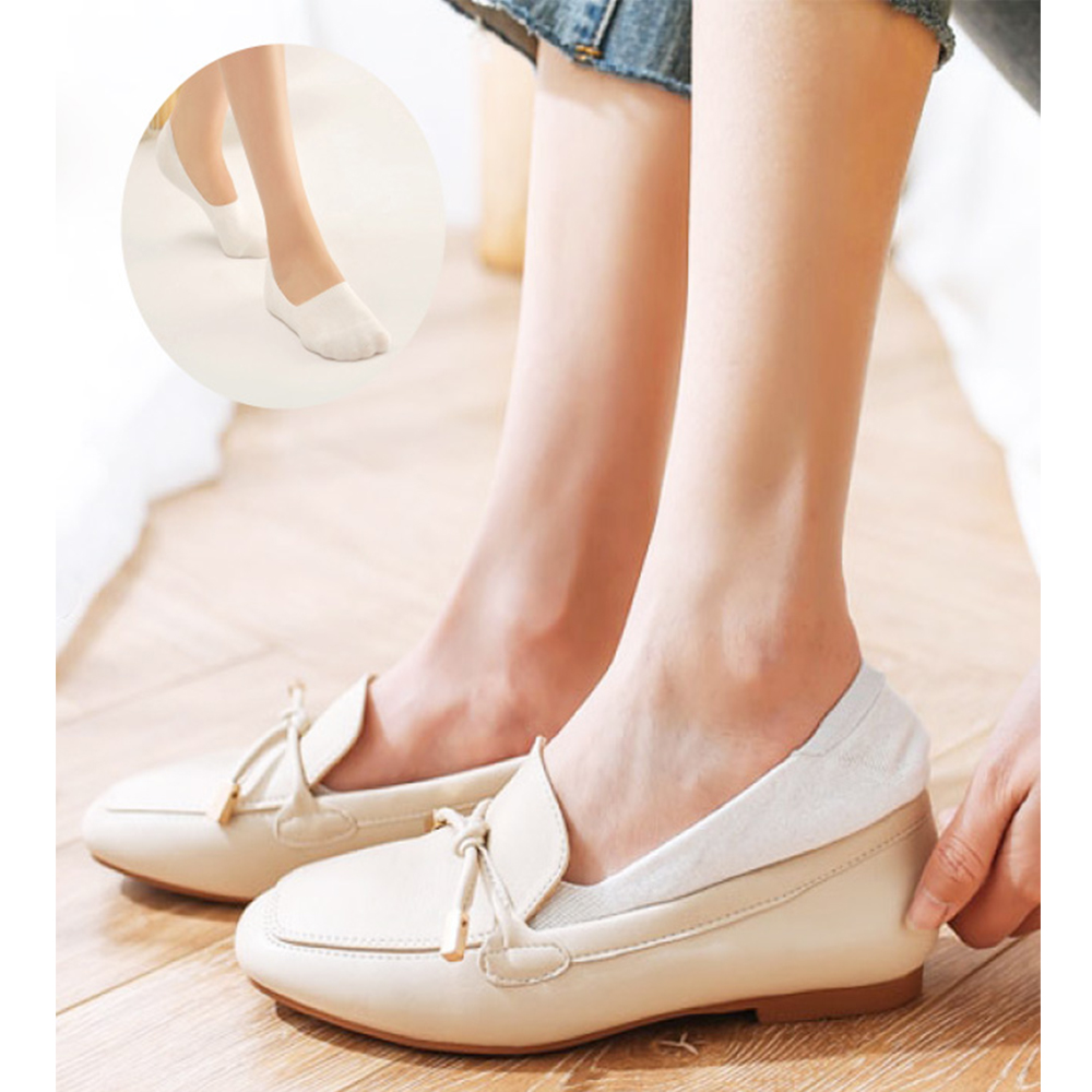 더빨강양말 발등짧은 더블밴드 여자 8켤레 신발에 쏙 보이지 않는 페이크삭스