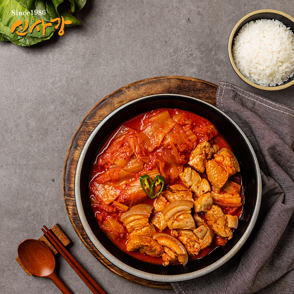 서민갑부 수원 신사강 김치찌개500g 찜 볶음 짜글이 밀키트 가정식 간편조리 혼밥 캠핑 - 상세 이미지 5