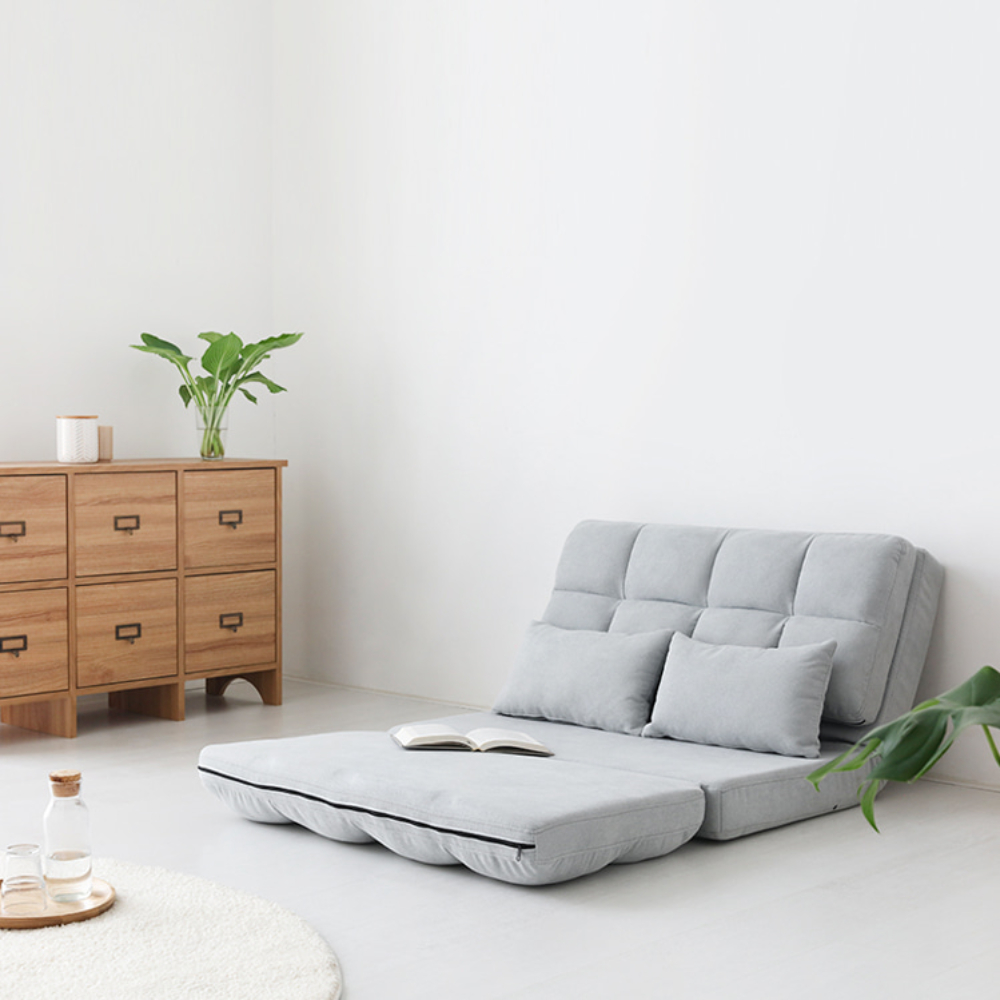 2인용 쇼파베드 좌식 침대형 접이식 소파 쇼파침대