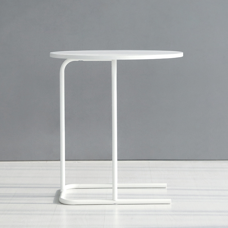 쇼파 침대옆 간이테이블 미니 철제 보조 사이드테이블 쇼파 원형 협탁