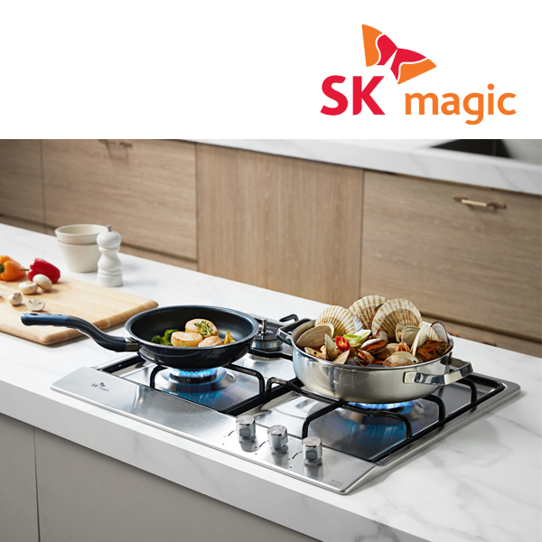 3구 빌트인 가스렌지 쿡탑 레인지 560x430-440 GRB4103NDSSN LNG