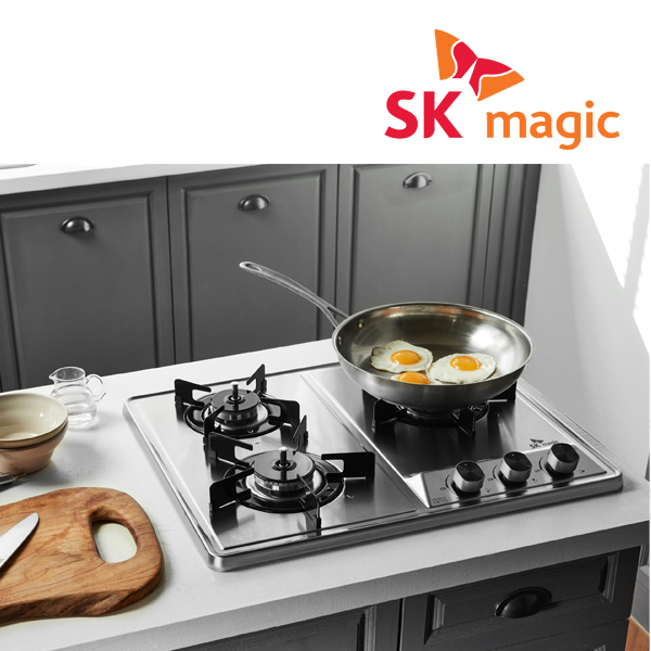 3구 가스렌지 쿡탑레인지 GRAB3216D 전지식 블랙다이얼 560x430-440 LNG