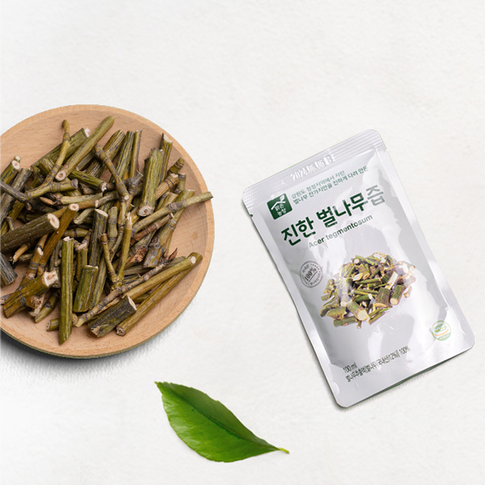 맑은농장 국내산 벌나무즙 100ml 30포 + 30포 진액 엑기스 - 상세 이미지 4