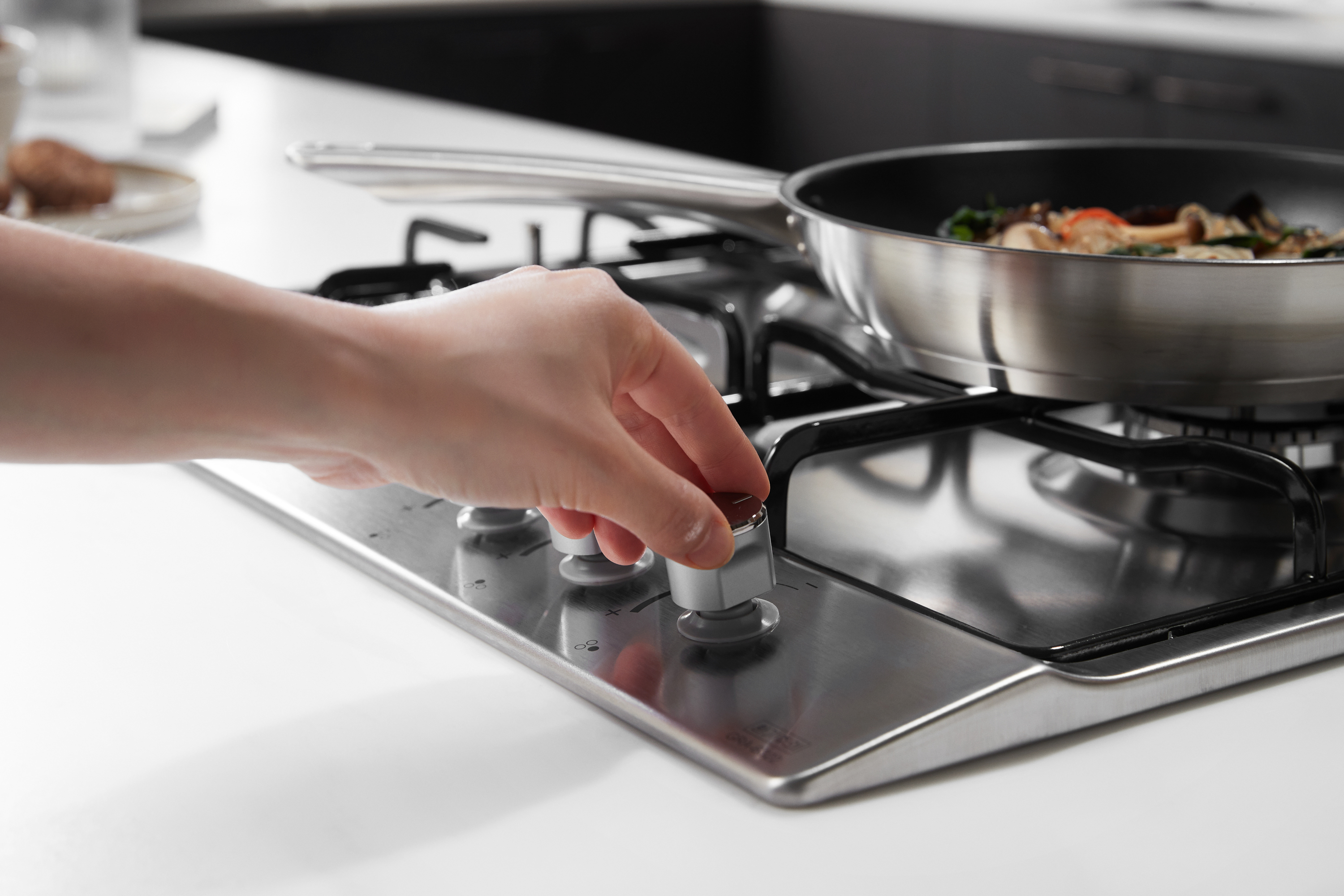 나비엔매직 빌트인 가스 쿡탑 레인지 전지식 560x480 GRB3303PDSS LPG