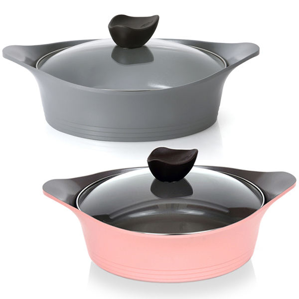 네오플램 에콜론 코팅 애니 냄비 전골 24cm - 메인 이미지