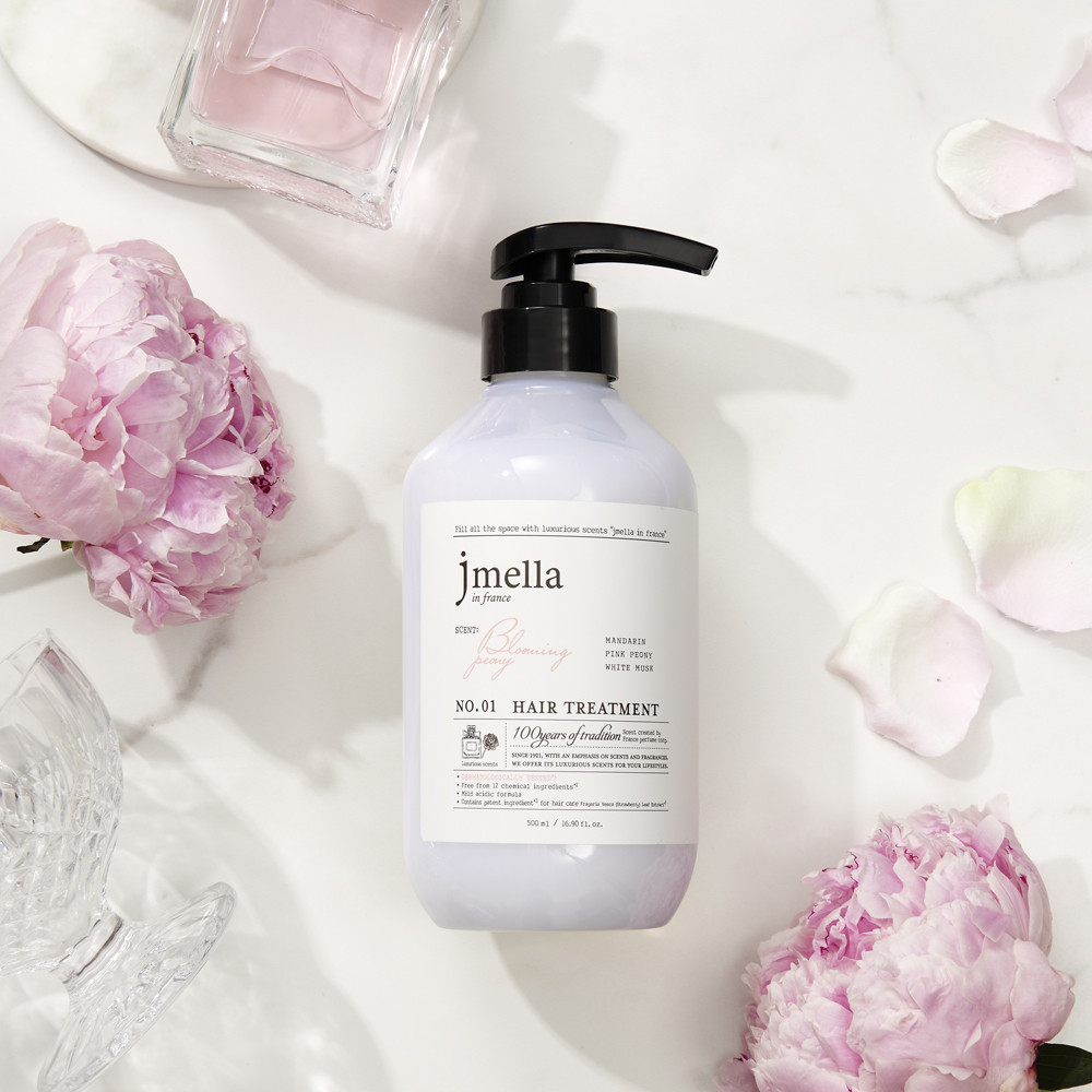 제이멜라 페이보릿 퍼퓸 헤어케어 3종세트 (샴푸 500ml + 트리트먼트 500ml + 헤어세럼 100ml + 쇼핑백) - 상세 이미지 4