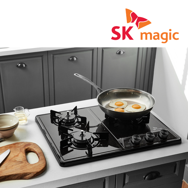 3구 빌트인 가스렌지 쿡탑 레인지 560x430-440 GRB4103NDSSN LNG