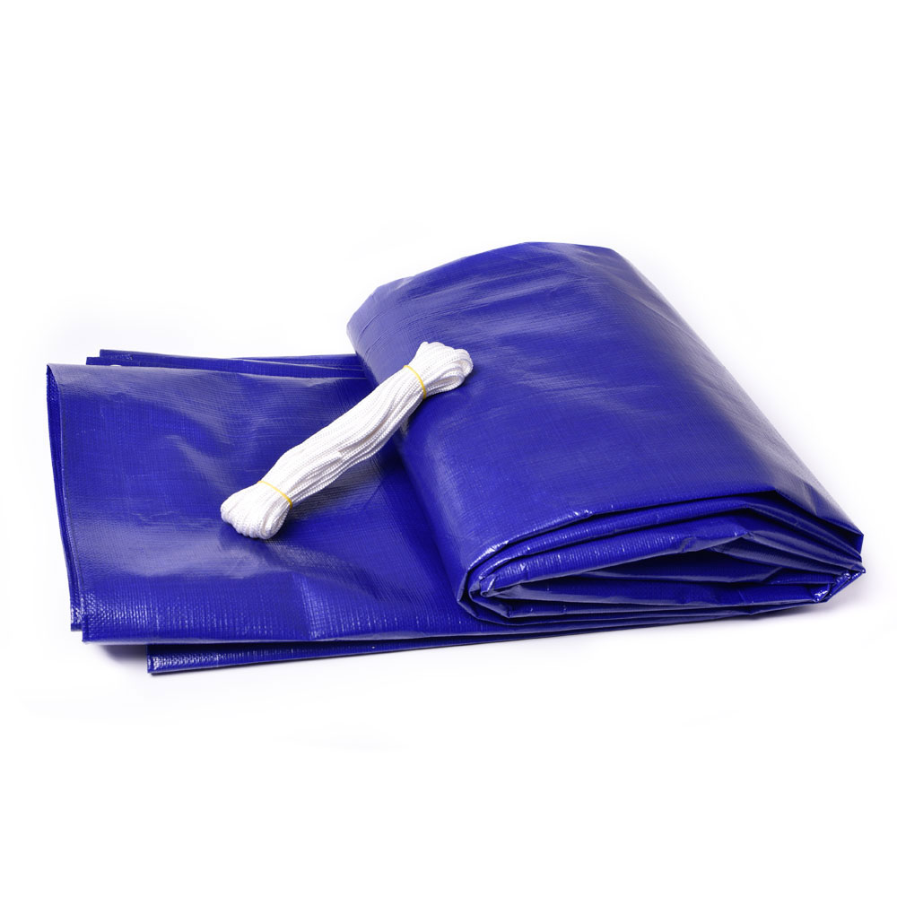 방수천막 옥상 차광막 타포린 그늘애 320g 청색 2.7mx3.6m