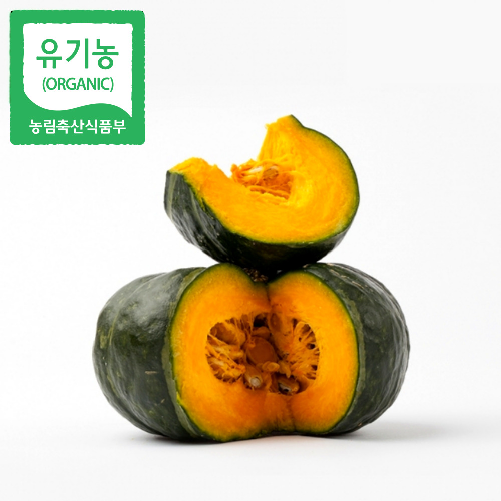 진심먹거리 제주 친환경 유기농 미니 밤호박 단호박 보우짱 무농약 환자용 3kg, 1개 - 상세 이미지 2